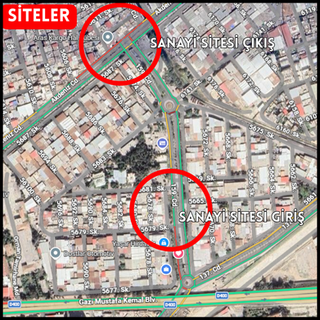 Mersin Sanayi Sitesi Kaos Kavşakları