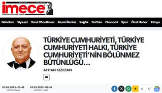 TÜRKİYE CUMHURİYETİ, TÜRKİYE CUMHURİYETİ HALKI, TÜRKİYE CUMHURİYETİ’NİN BÖLÜNMEZ BÜTÜNLÜĞÜ…