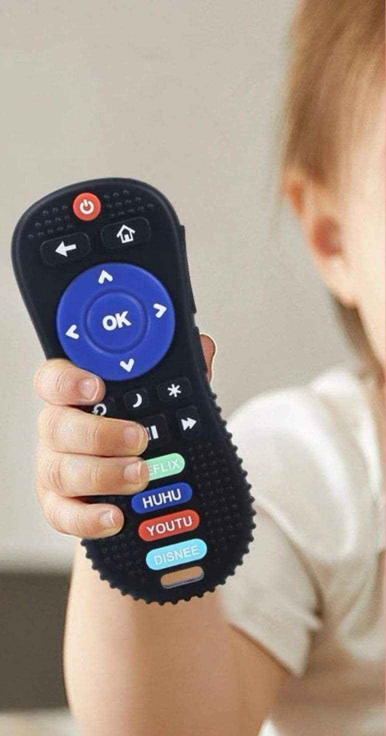 Mordedera Control Tv Negra