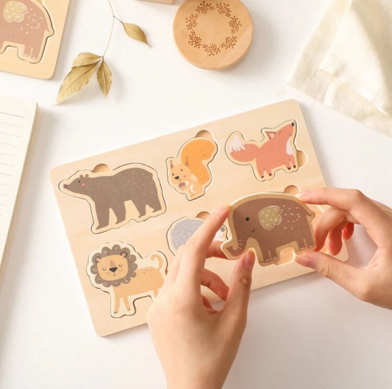 Rompecabezas Animales del Bosque