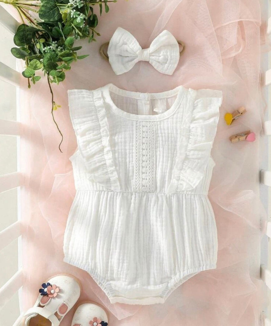 Body con encaje blanco