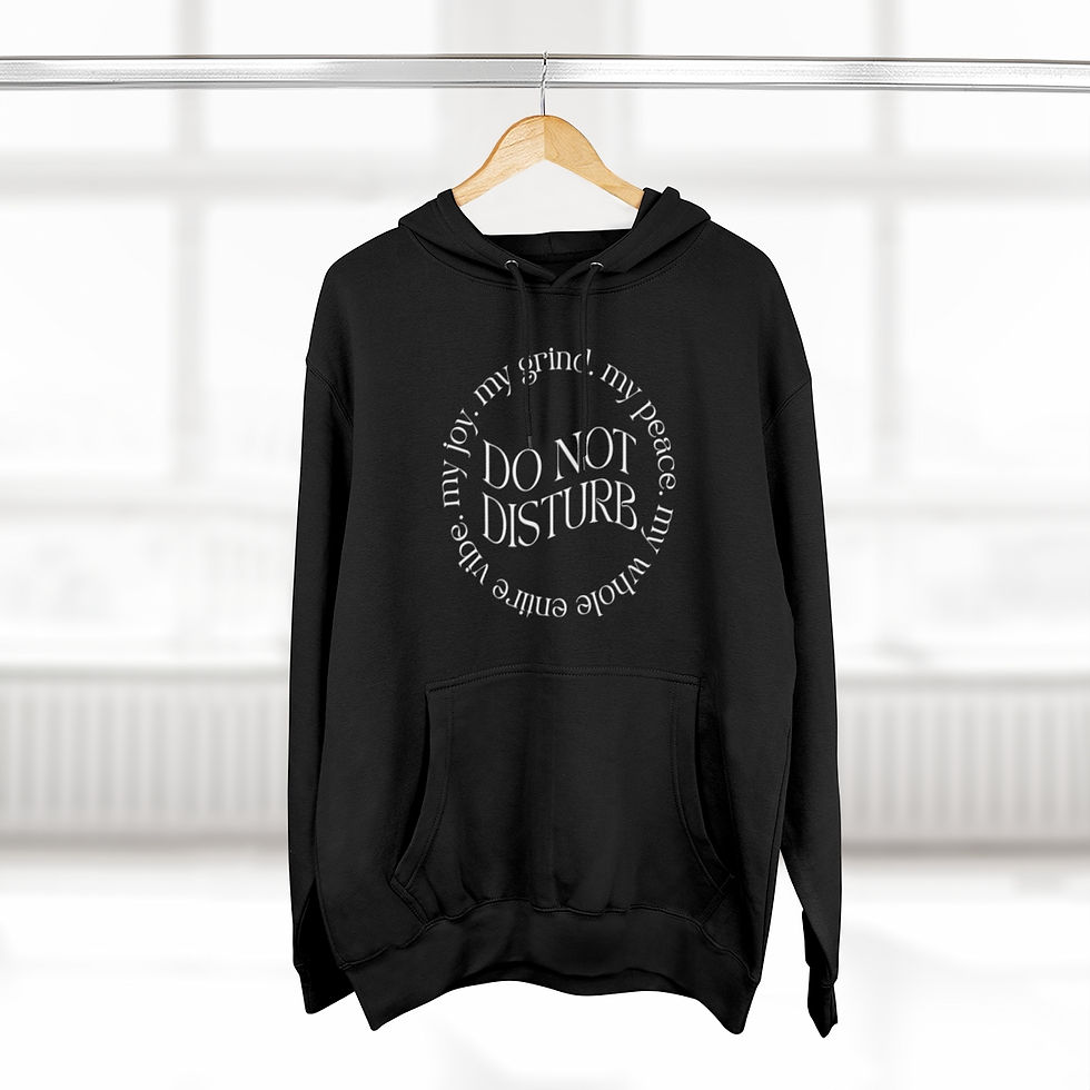 Thumbnail: Do Not Disturb My Vibe Hoodie