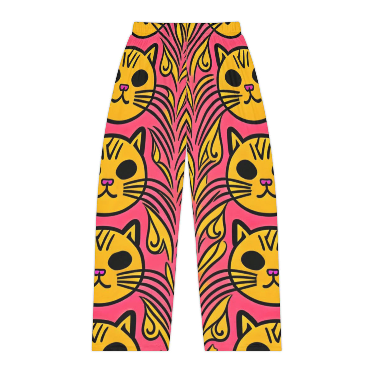 Pink Cat's Pajama Pants rear view