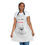 Thumbnail: Funny Christmas Apron with Cat Drinking a Martini on a Female Model