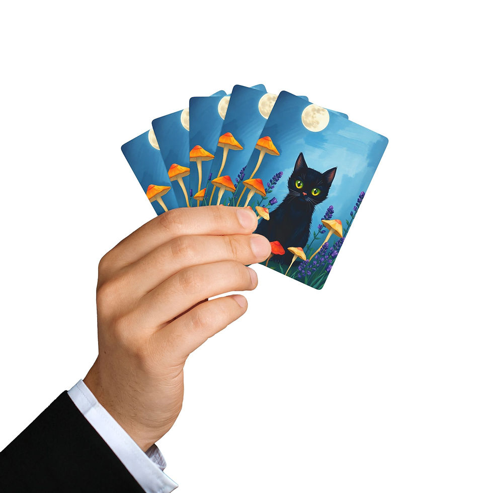 Thumbnail: Poker Cards Shown Being Held in a Hand for Size