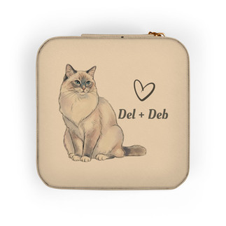 Personalized Ragdoll Cat Jewelry Box