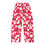 Thumbnail: Red Black and White Pajama Pant for Cat Lovers