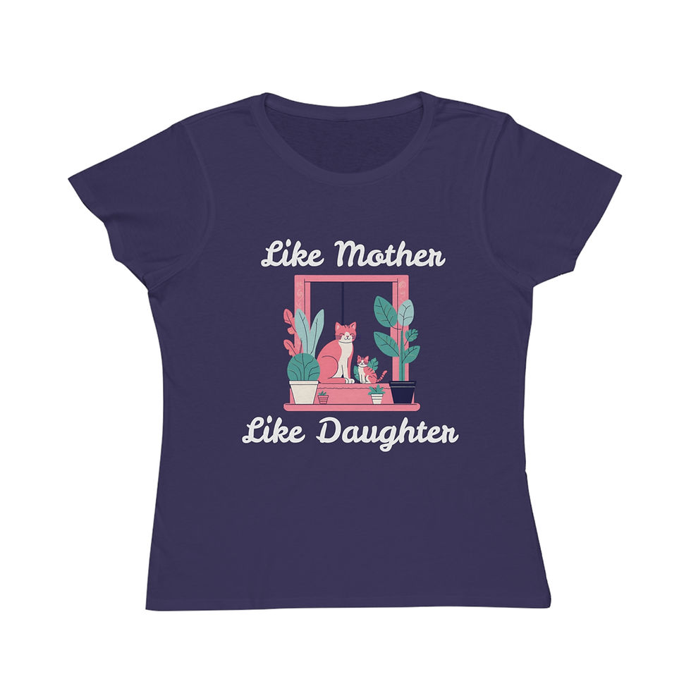 Thumbnail: Meteorite Like Mother Like Daughter T-shirt for Mother's Day