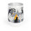 Thumbnail: Glamping Wine Tumbler Cat Lover Gift with an illustration of two friends drinking wine with their cats by a fire pit