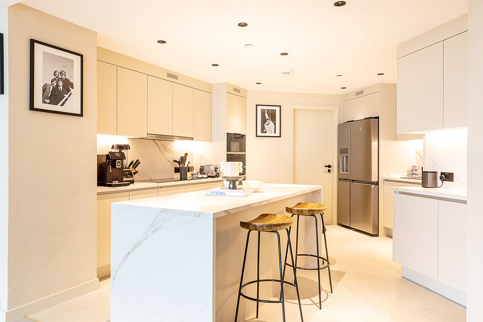 The use of minimalistic design in contemporary luxury kitchens Dubai, Kitchens Abu Dhabi, Kitchens Oman, Kitchens Qatar.