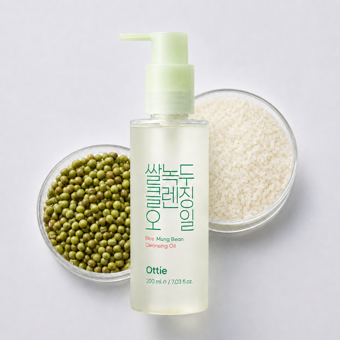 [Press Release] Ottie Launches “Rice Mung Bean Cleansing Oil"