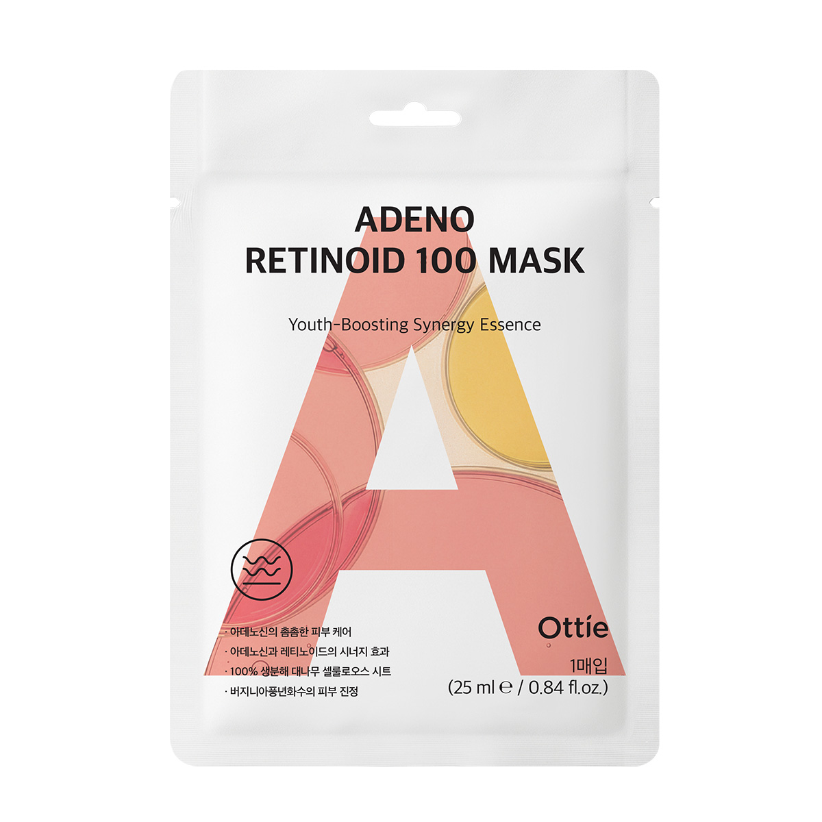 Ottie Adeno Retinoid 100 Mask — 25 mL / 1 sheet