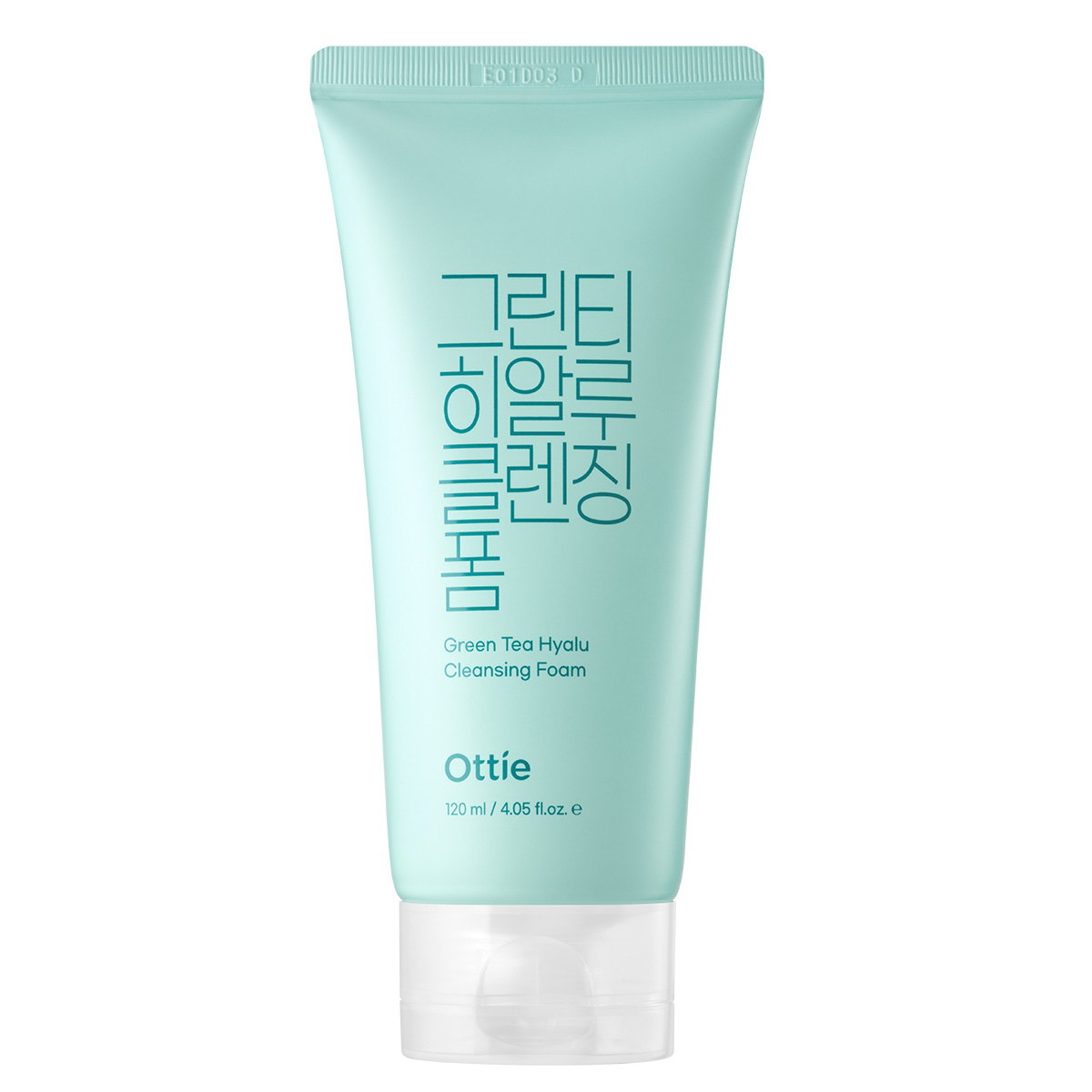 Ottie Green Tea Hyalu Cleansing Foam — 120 mL