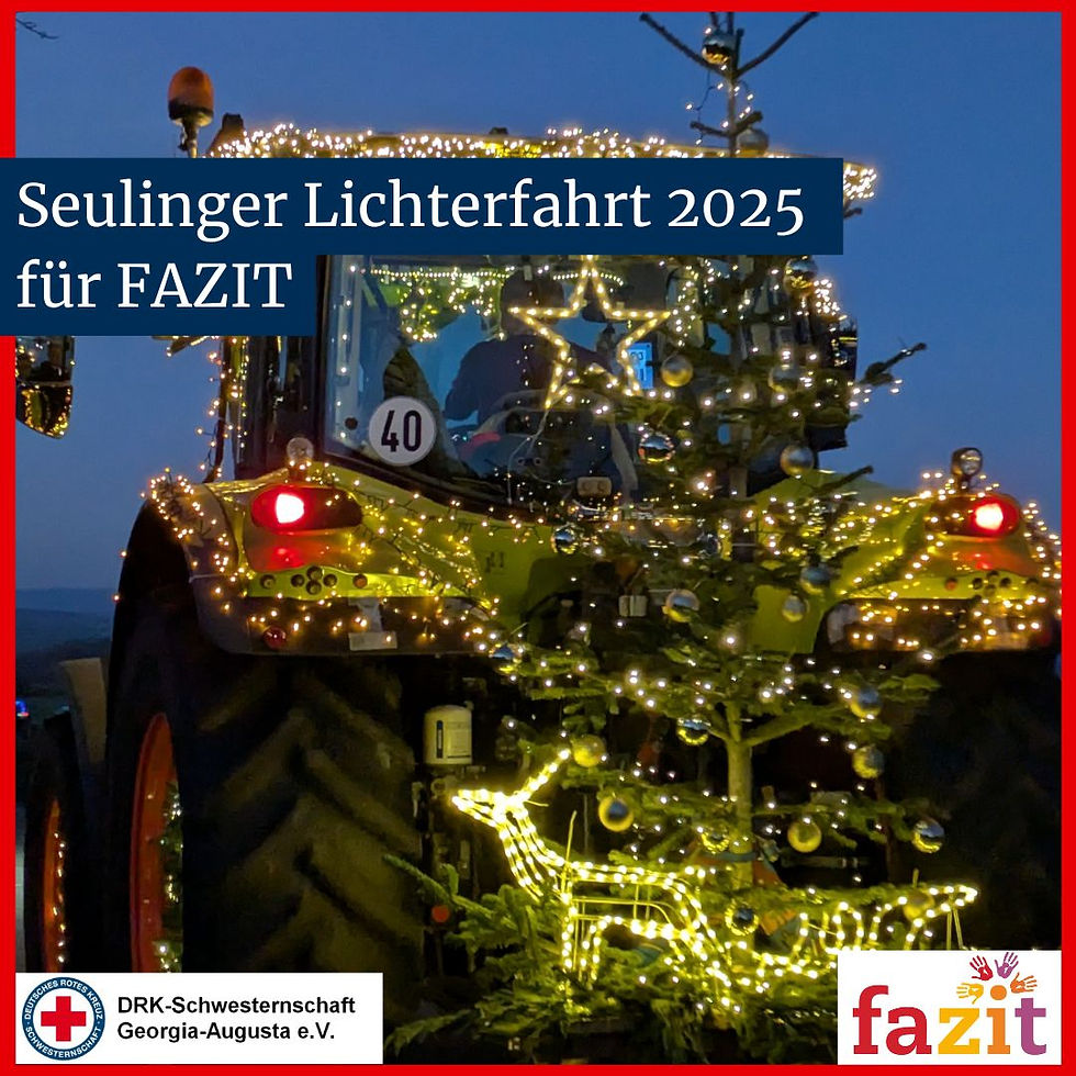 Seulinger Lichterfahrt 2025 für FAZIT