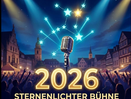 Sternenlichter Bühne zur Nacht der Kultur
