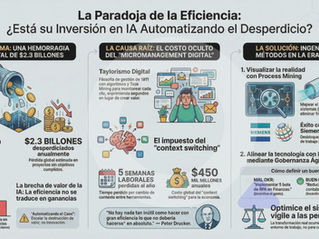 La Paradoja de la Eficiencia: Por qué su Inversión en IA está Automatizando el Desperdicio