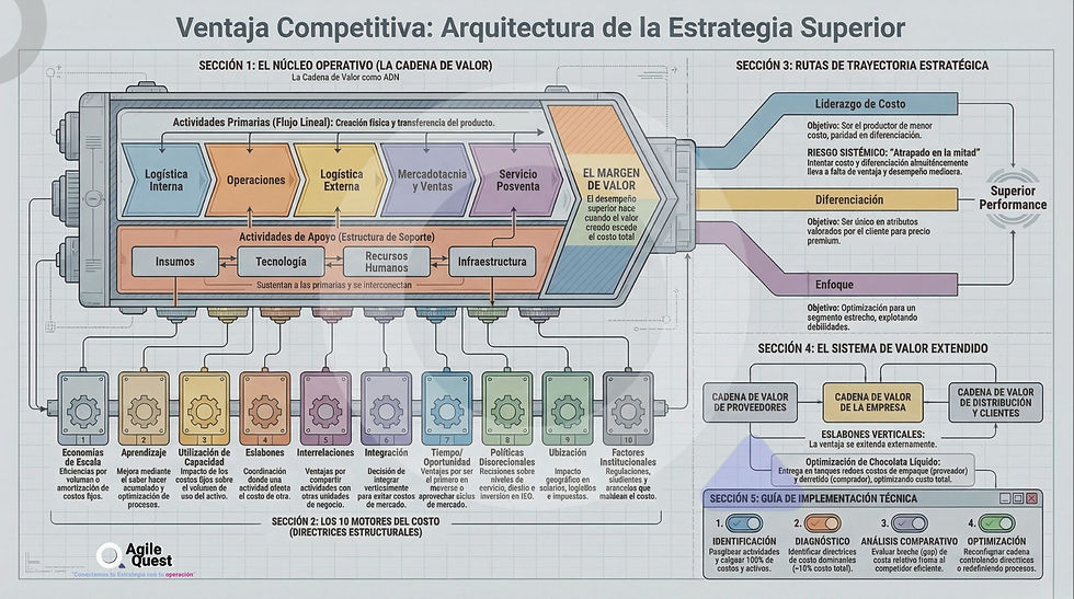 Infografía Ventaja Competitiva