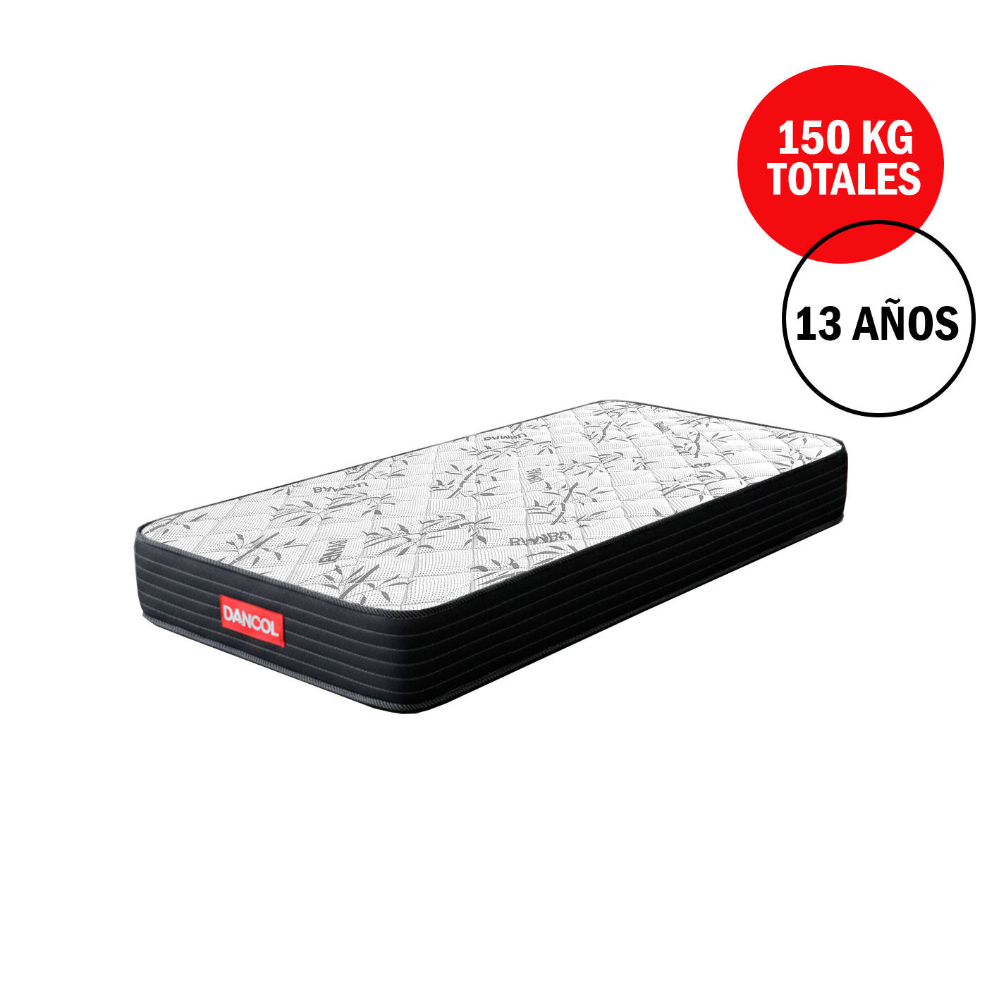 Colchón - 1 plazas Y 1/2 Espuma Ortopédico