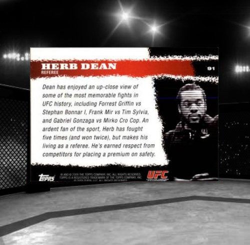 2009 Topps UFC Round 1 #91 Herb Dean