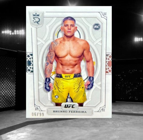 2024 Topps Royalty UFC #23 Brunno Ferreira