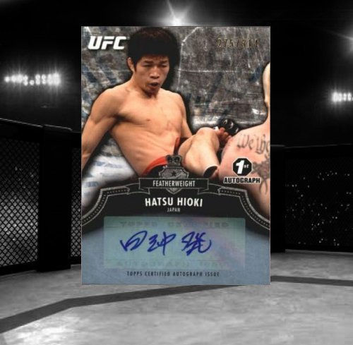 2012 Topps UFC Bloodlines - Fighter Autograph #A-HH Hatsu Hioki