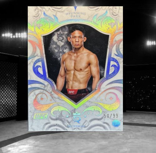 2025 Topps Royalty UFC #8 Hyunsung Park