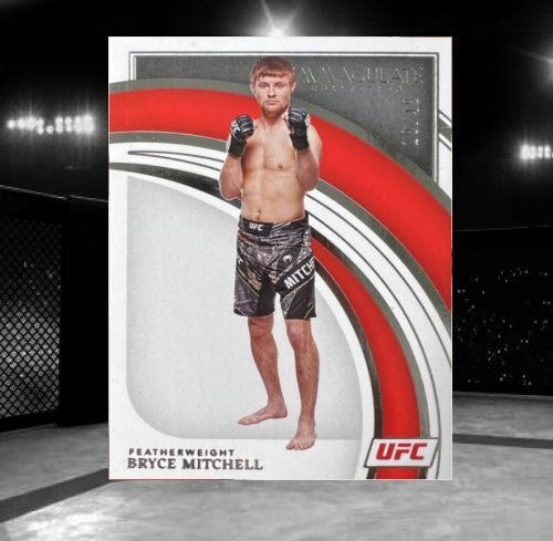 2021 Panini Immaculate Collection UFC #53 Bryce Mitchell