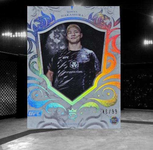 2025 Topps Royalty UFC #74 Rinya Nakamura