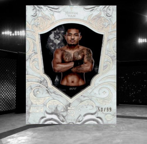 2025 Topps Royalty UFC #75 Joshua Van