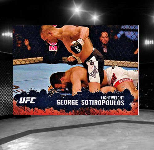 2009 Topps UFC Round 2 #36 George Sotiropoulos