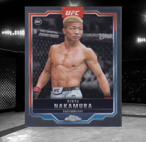 2025 Topps Chrome UFC #128 Rinya Nakamura