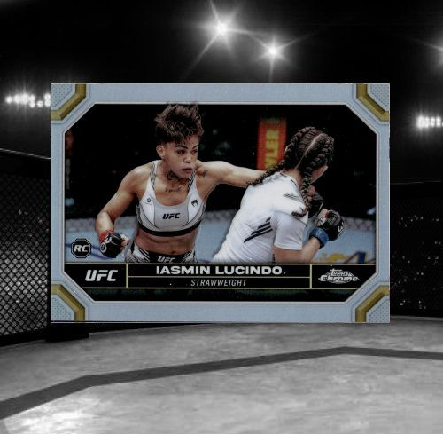 2024 Topps Chrome UFC #43 Iasmin Lucindo