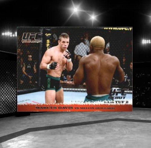 2009 Topps UFC Round 1 #32 Marcus Davis / Melvin Guillard