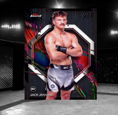 2024 Topps Finest UFC Common #83 Jack Jenkins