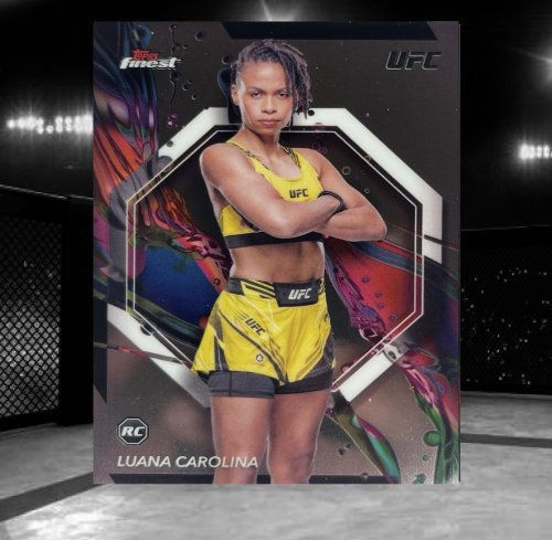 2024 Topps Finest UFC Common #26 Luana Carolina