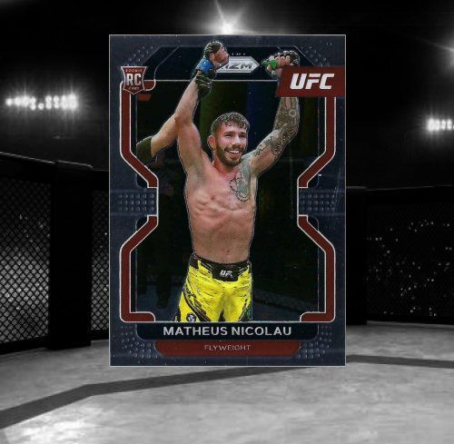 2022 Panini Prizm UFC #168 Matheus Nicolau
