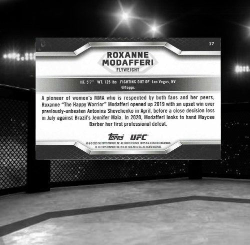 2020 Topps UFC Knockout #17 Roxanne Modafferi