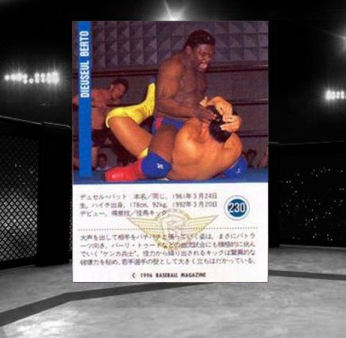 1996 BBM Pro Wrestling #230 Dieuseul Berto