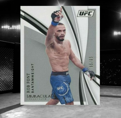2021 Panini Immaculate Collection UFC #41 Rob Font
