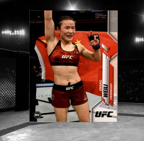 2020 Topps UFC #87 Zhang Weili