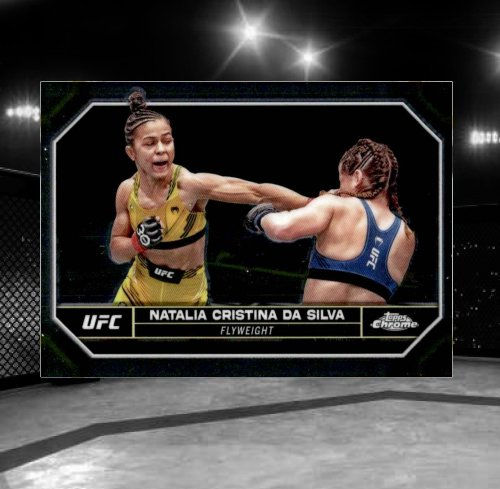 2024 Topps Chrome UFC #146 Natalia Cristina da Silva