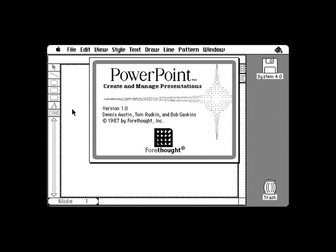 The Improbable Origins of Powerpoint