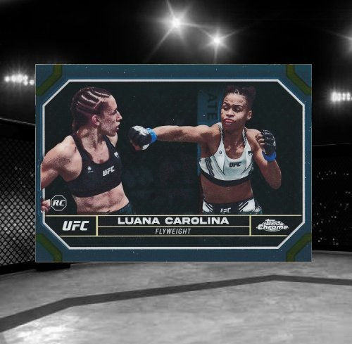 2024 Topps Chrome UFC #93 Luana Carolina