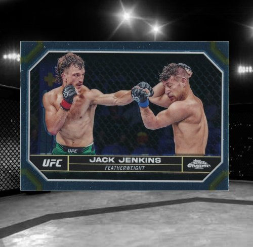 2024 Topps Chrome UFC #84 Jack Jenkins