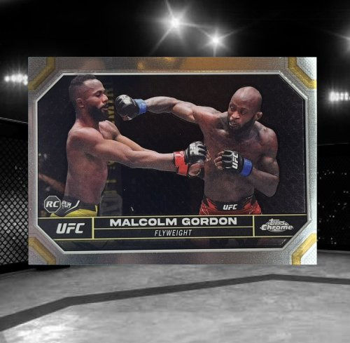 2024 Topps Chrome UFC #196 Malcolm Gordon