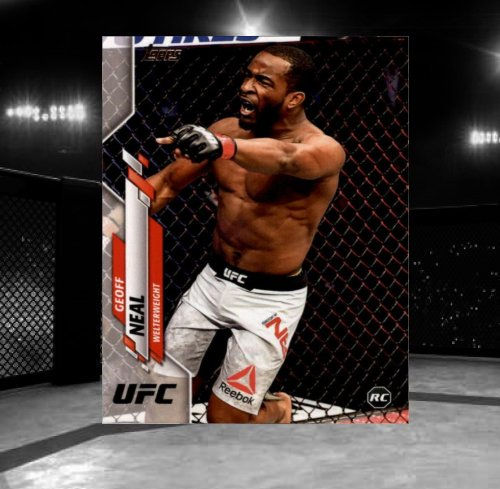 2020 Topps UFC #90 Geoff Neal