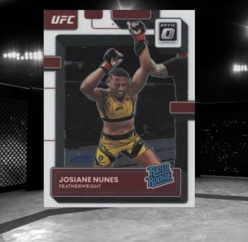 2023 Donruss Optic UFC #137 Josiane Nunes