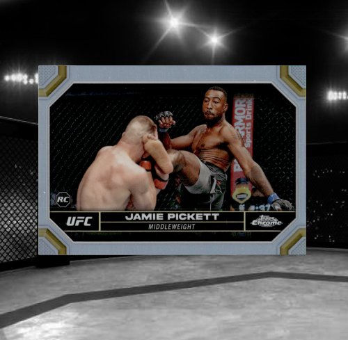 2024 Topps Chrome UFC #34 Jamie Pickett
