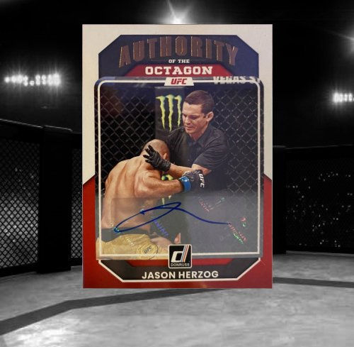 2023 Donruss UFC - Signatures #223 Jason Herzog.jpg