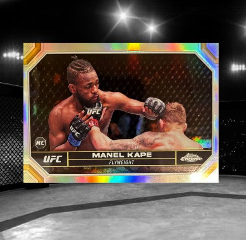2024 Topps Chrome UFC #119 Manel Kape